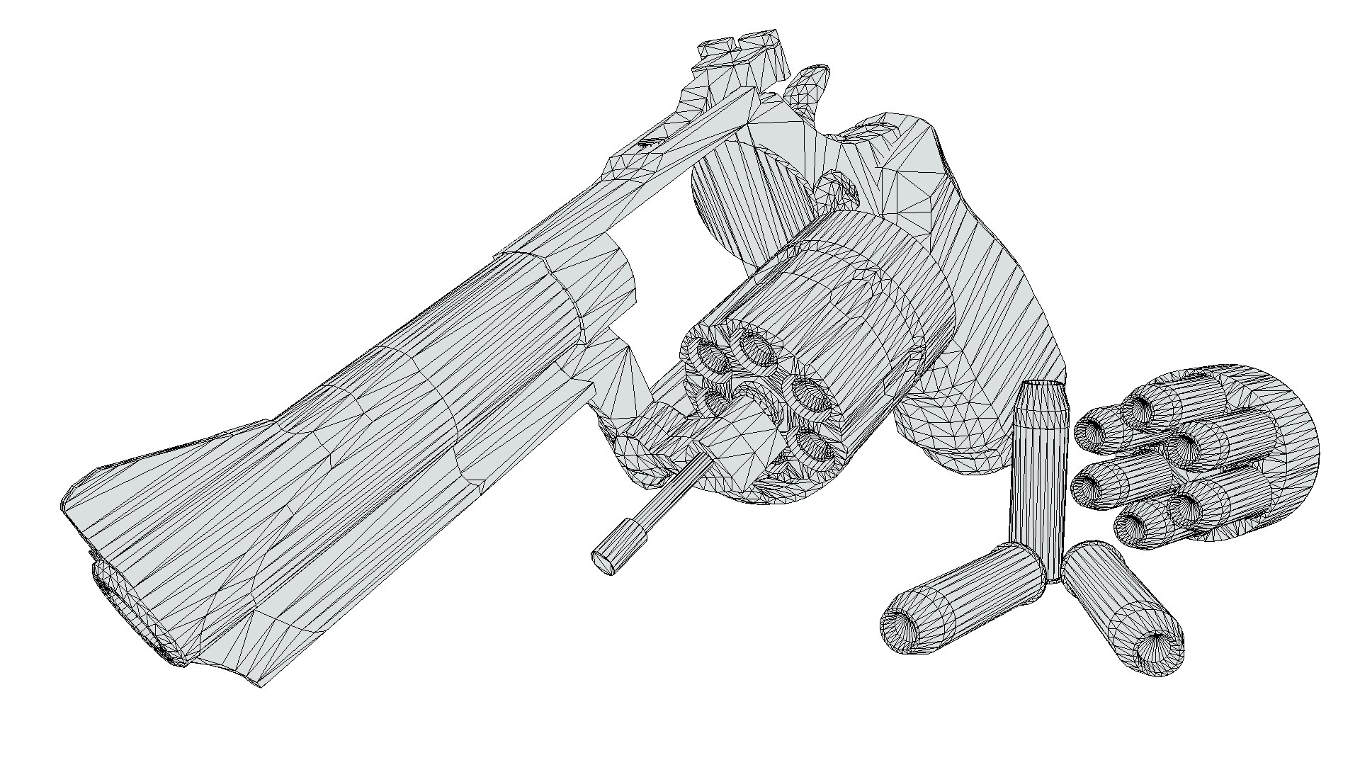 Taurus 66 Model - TurboSquid 2094861