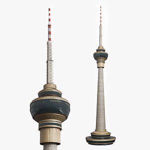 3D model TV Radio Tower