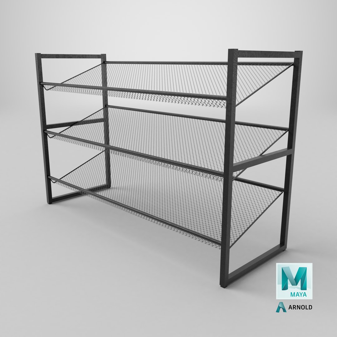 Shoe Rack model https://p.turbosquid.com/ts-thumb/qF/jwhOrJ/P9/stemcell_maya_arnold_render/png/1783707371/1920x1080/fit_q87/3465a0b49e23cf74c3b06d86c5b2350905c70662/stemcell_maya_arnold_render.jpg