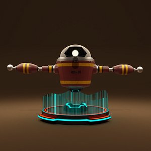 Animation Robot 3D model