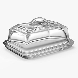 Glass Butter Dish