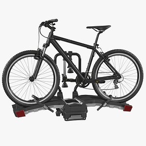 Hitch Bike Racks with Mountain Bike