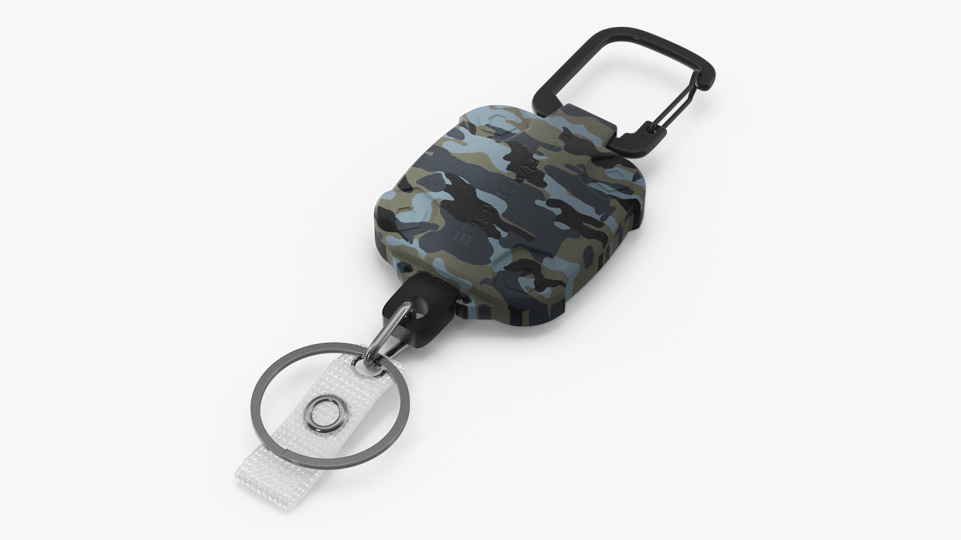 Self Retractable Key Holder Camo 3D Model - TurboSquid 2005932