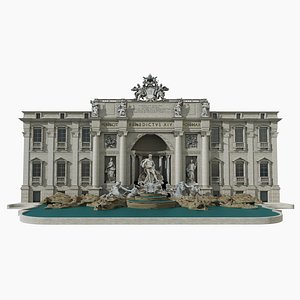 Trevi Fountain 3D model