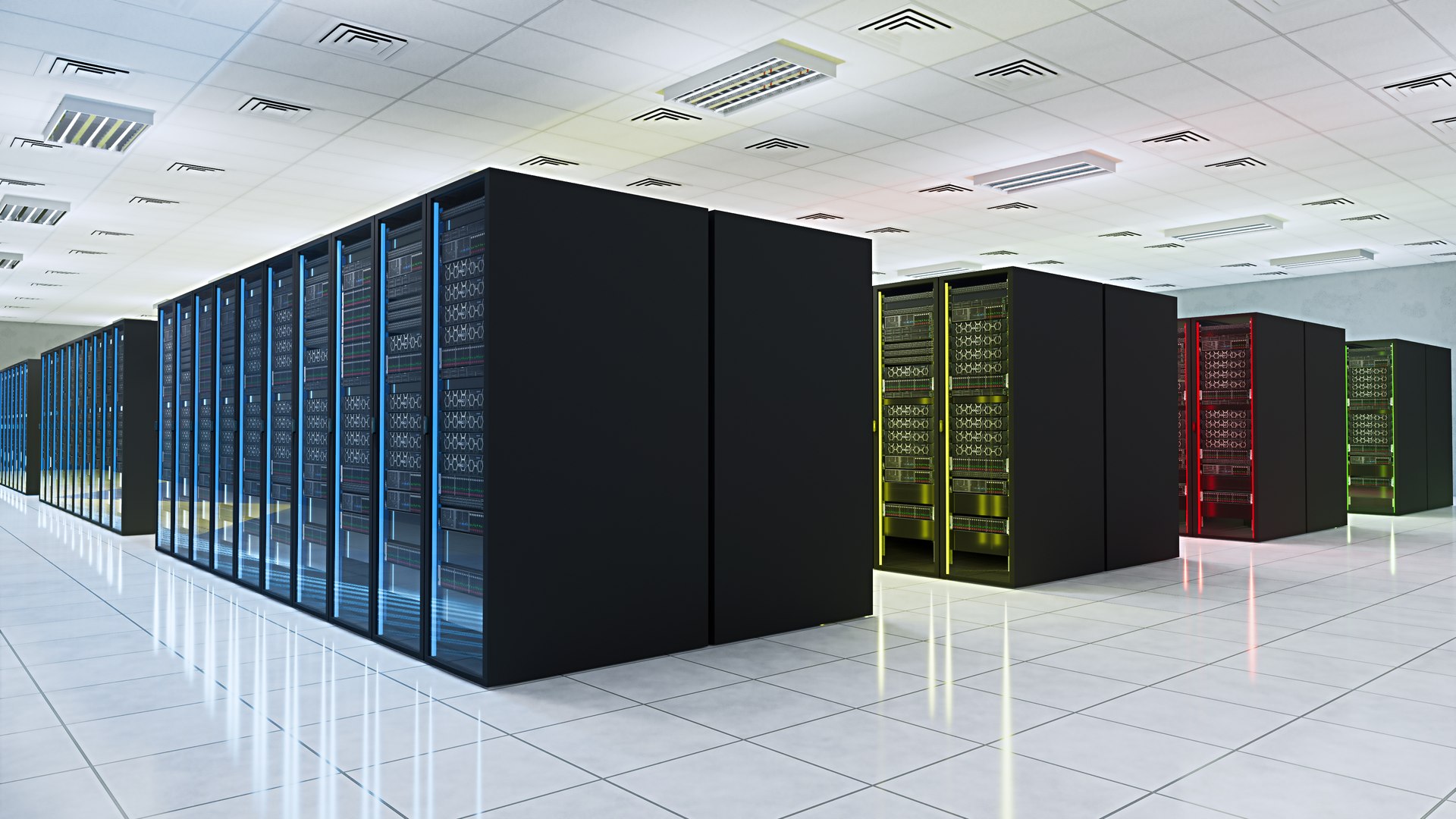Google Data Center 3D Model - TurboSquid 1862374