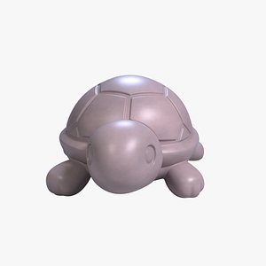 Mini Turtle Keychain Cute 3D STL File for Animal Lovers Printable Keychain Charm