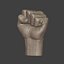 fist figurine 3D model