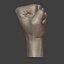 fist figurine 3D model