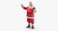 Weihnachtsmann Figur Pose 02