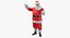 Weihnachtsmann Figur Pose 02