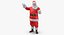 Weihnachtsmann Figur Pose 02