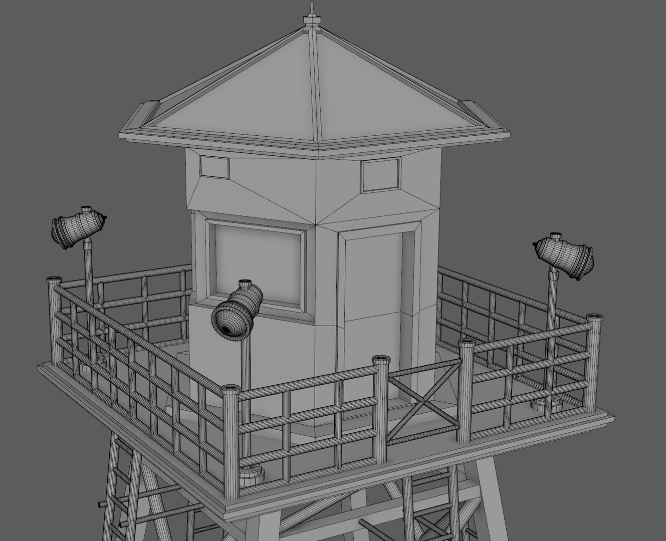 3D jail guard tower https://p.turbosquid.com/ts-thumb/qG/4anilp/KOmXFwjs/tower8/jpg/1546101705/1920x1080/fit_q87/37121cbd7f237bd72f66252273130bfc358baa2f/tower8.jpg