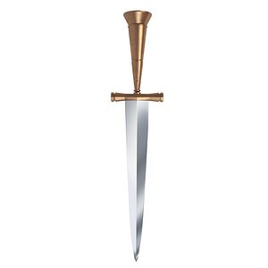 3D dagger