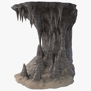 Cave Stalagmites 15 PBR