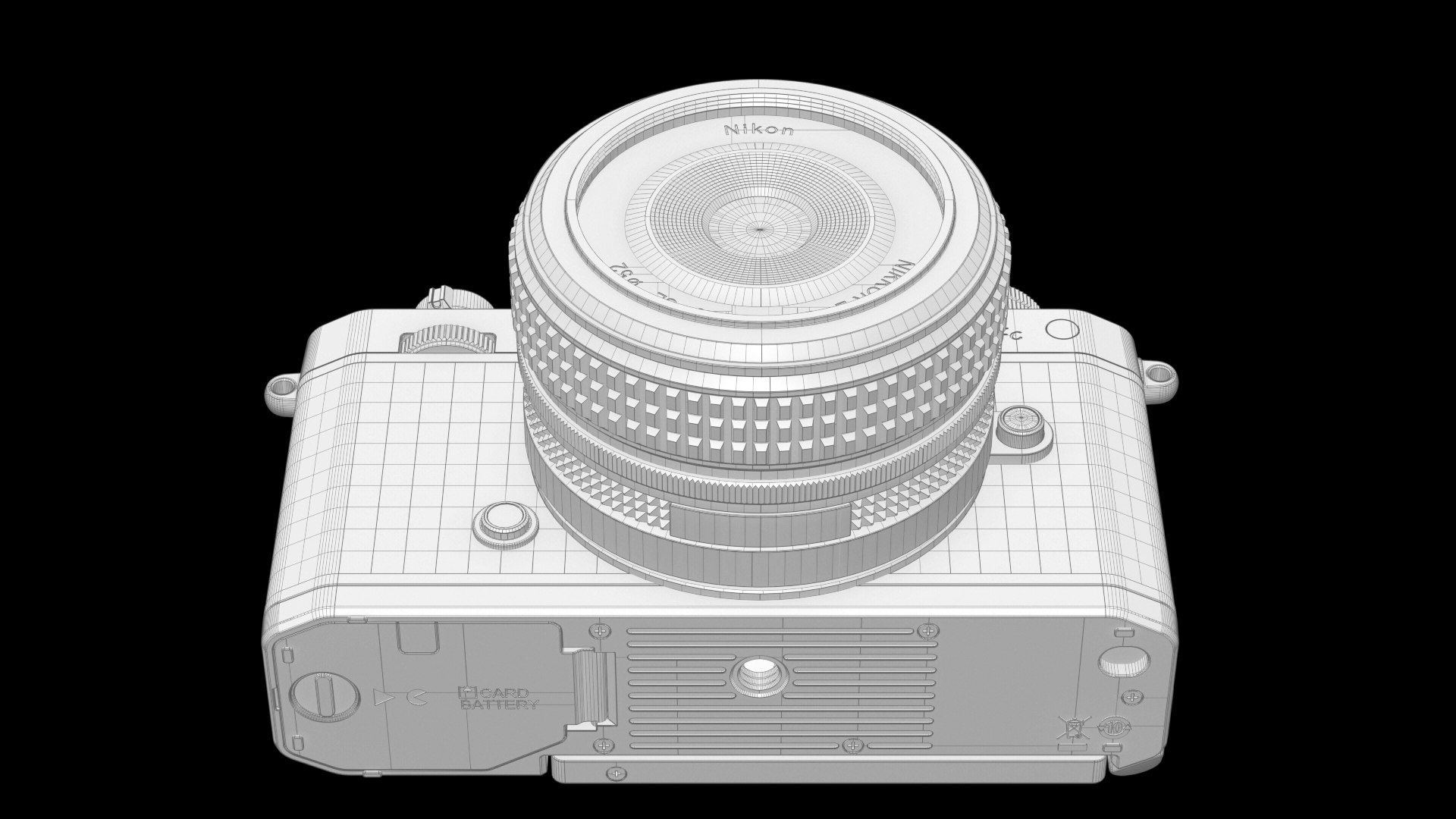 Nikon Zfc Model TurboSquid 1763427