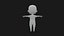 캐릭터-BOY BASE MESH RIGGED LOW POLY