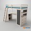3D Childrens bed 01 04