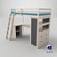 3D Childrens bed 01 04
