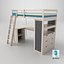 3D Childrens bed 01 04