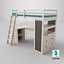 3D Childrens bed 01 04