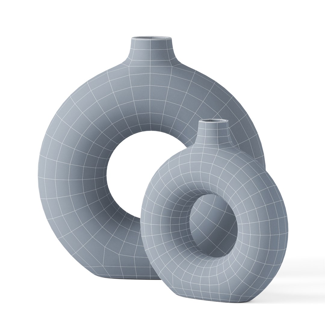 3D Model Set Vase - TurboSquid 1544746