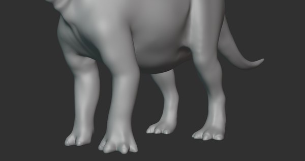 Pentaceratops Basemesh Low Poly 3D 모델 - TurboSquid 1994720