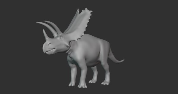 modelo 3d Pentaceratops Basemesh Low Poly - TurboSquid 1994720