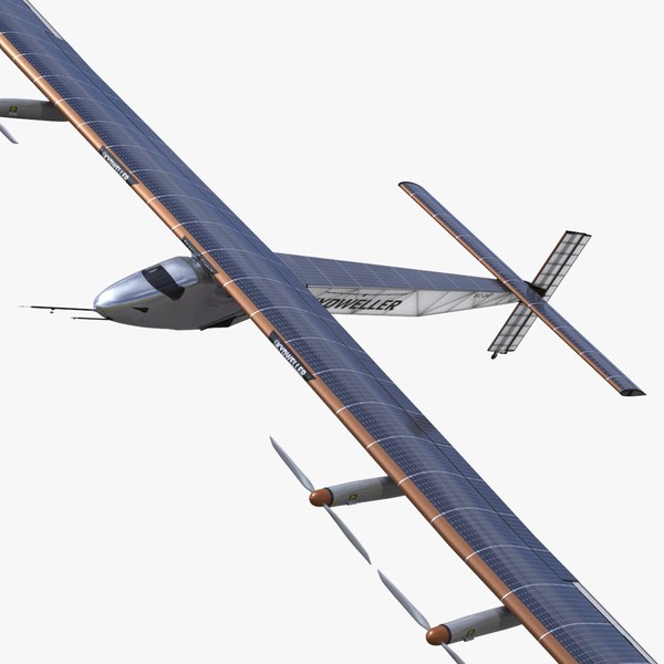 modelo 3d Avión solar Skydweller Rigged - TurboSquid 2267811