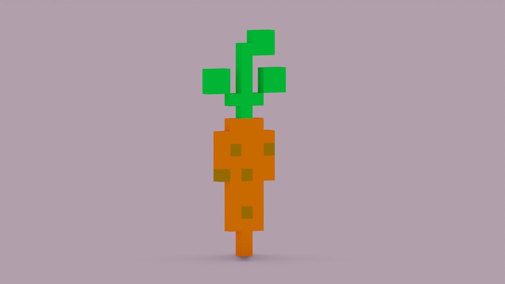 3d 8 Bit Vegetables Game Assets Voxel Art Icons Low Poly Models 3d 