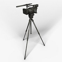 Camera on the tripod