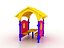 plastic house 3d model