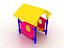 plastic house 3d model