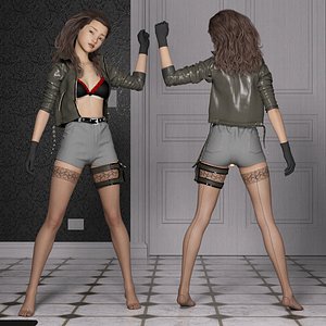 3D model Raider Tom