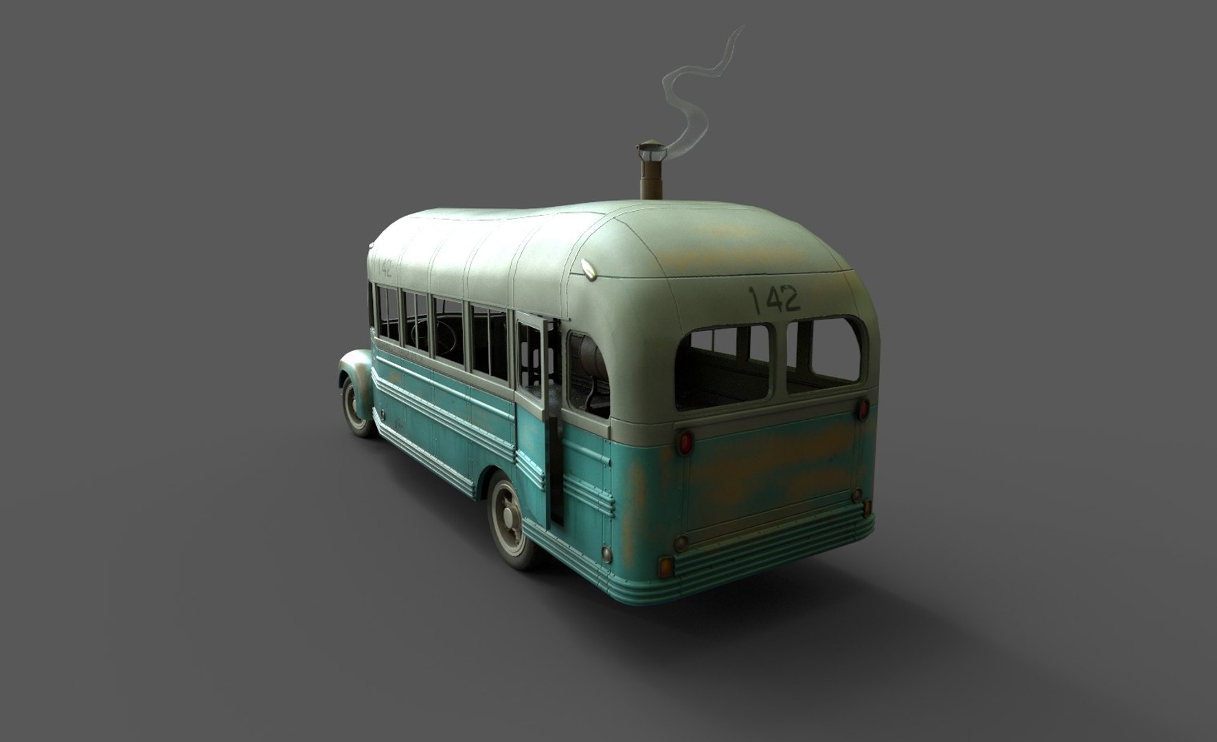 3D Magic Bus - TurboSquid 1412338