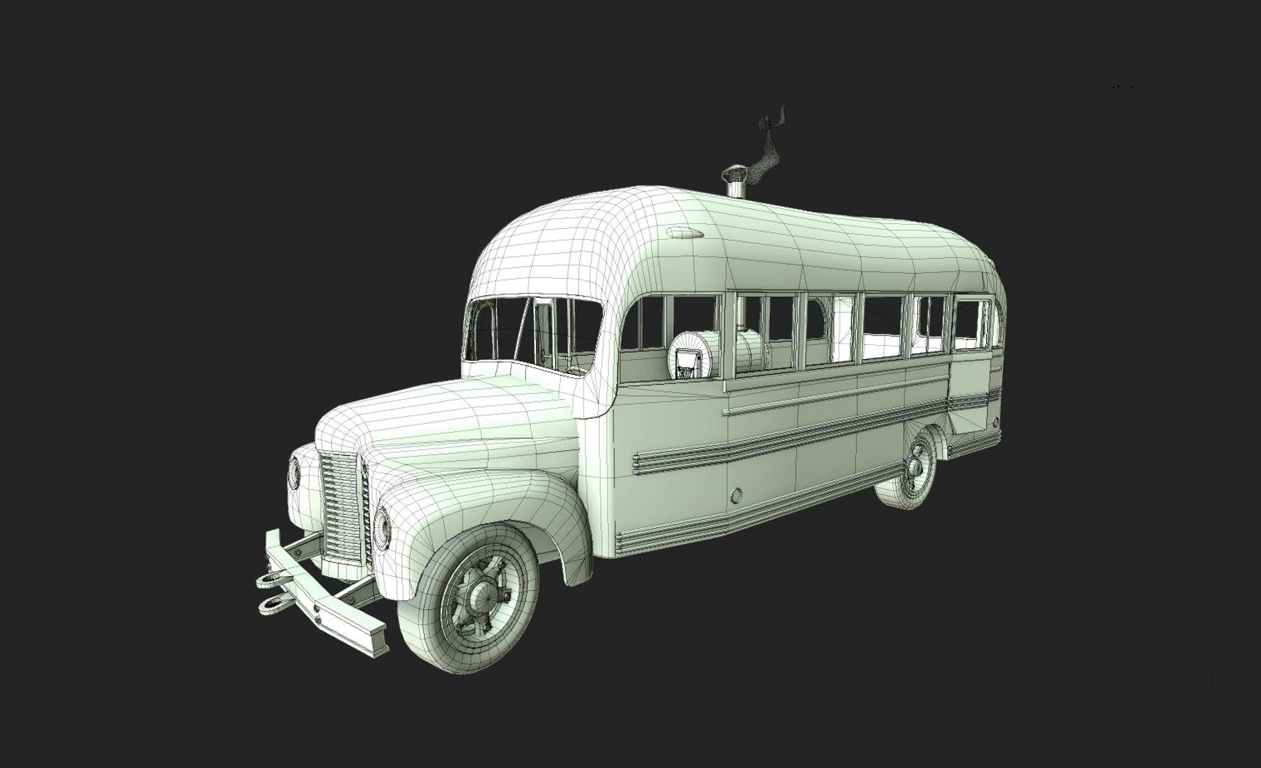 3D Magic Bus - TurboSquid 1412338