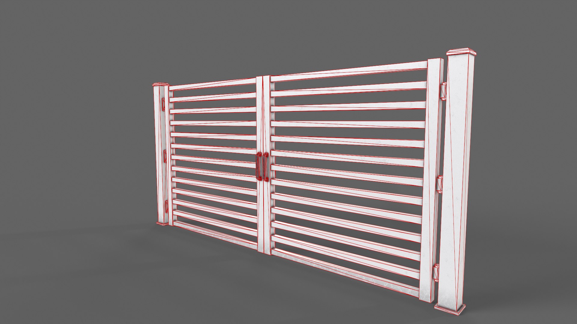 3D Model PBR Gate C4 - TurboSquid 2357134