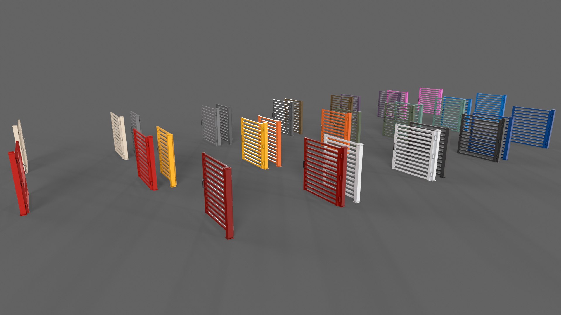 3D Model PBR Gate C4 - TurboSquid 2357134