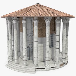 Temple Of Hercules Victor Modern Reconstruction