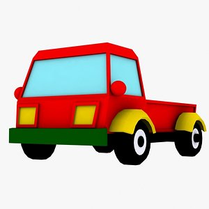 3d toy truck