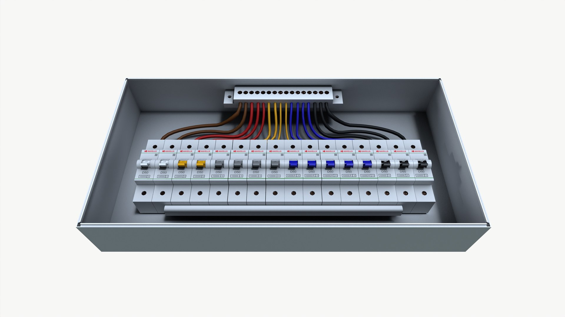 MCB Box Model - TurboSquid 2363409