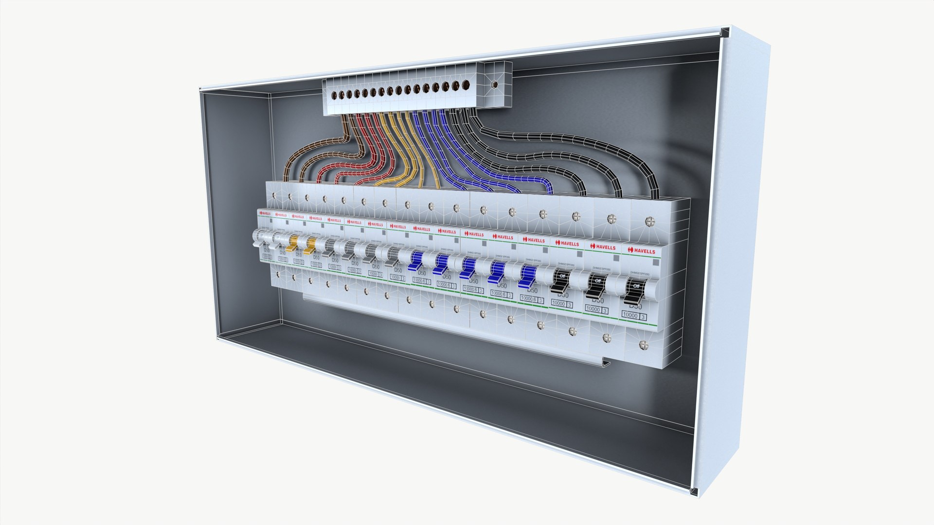 MCB Box Model - TurboSquid 2363409