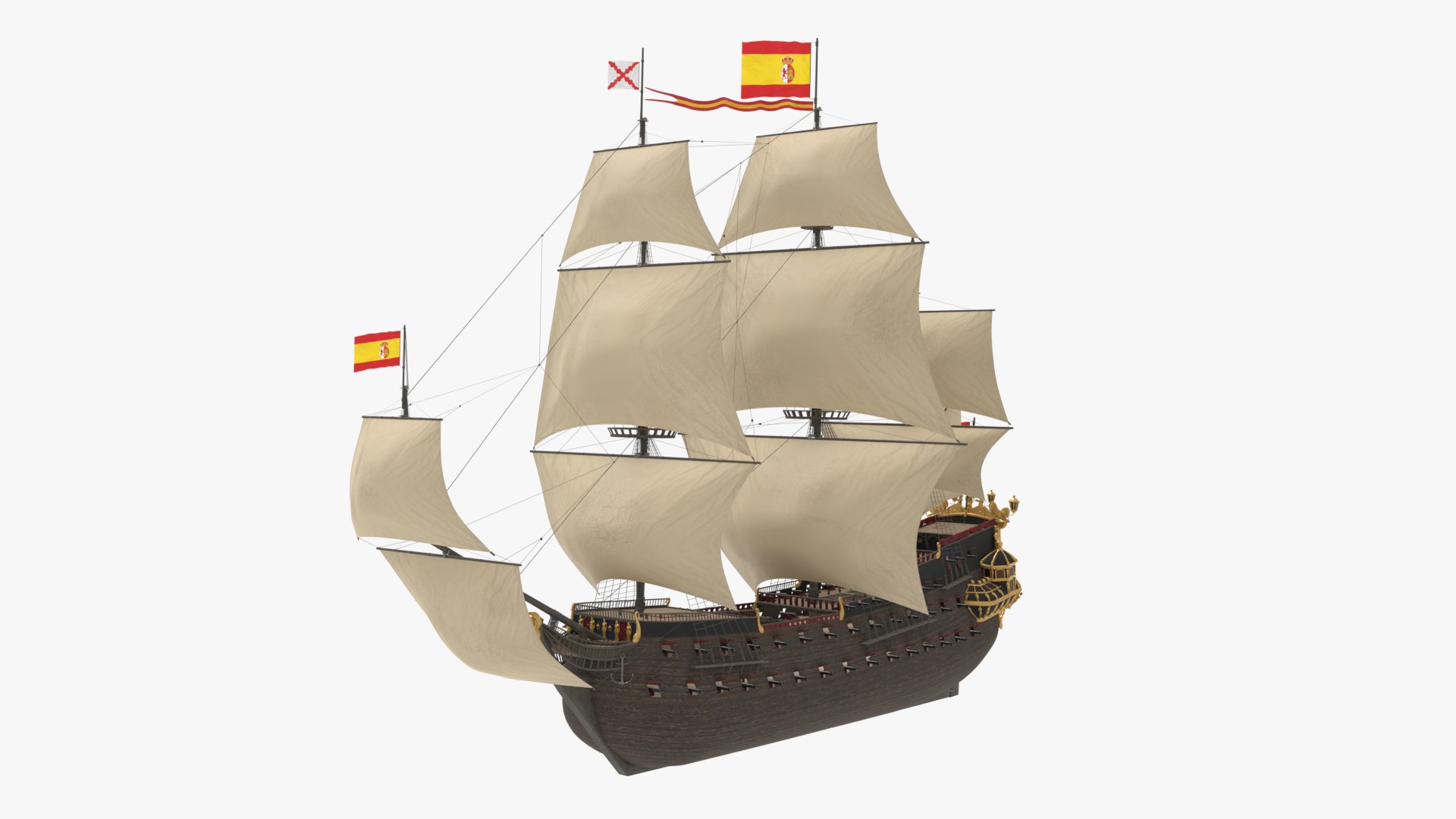 Spanish Galleon model https://p.turbosquid.com/ts-thumb/qG/ysvcNW/MC/0006/png/1763132215/1920x1080/fit_q87/e0eec6c0952c97201a411415936ececcce528d8b/0006.jpg