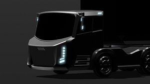 3D CL1M09 - Futuristic Heavy-duty Truck Concept