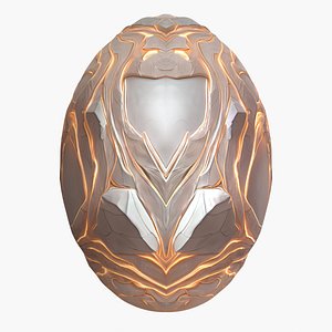 3D Fantastical Egg 1 model
