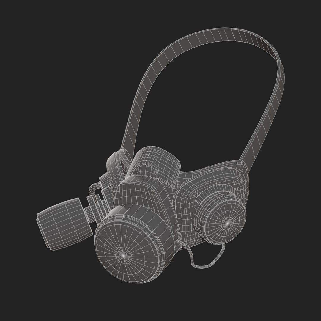3D gas mask model - TurboSquid 1574567