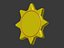 weather icons 3D model