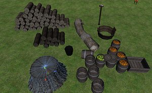 3D Game Model Pack