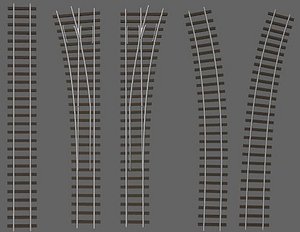 Railway track sections