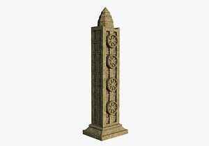 Ancient fantasy Pillar