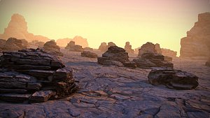 desert planet scan 3d model